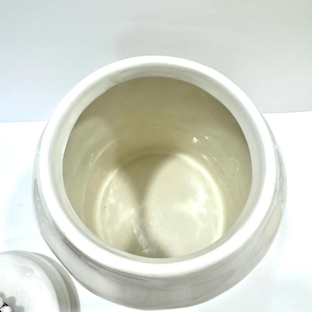 RAE DUNN GOOD DOG FOOD SNACK CANISTER